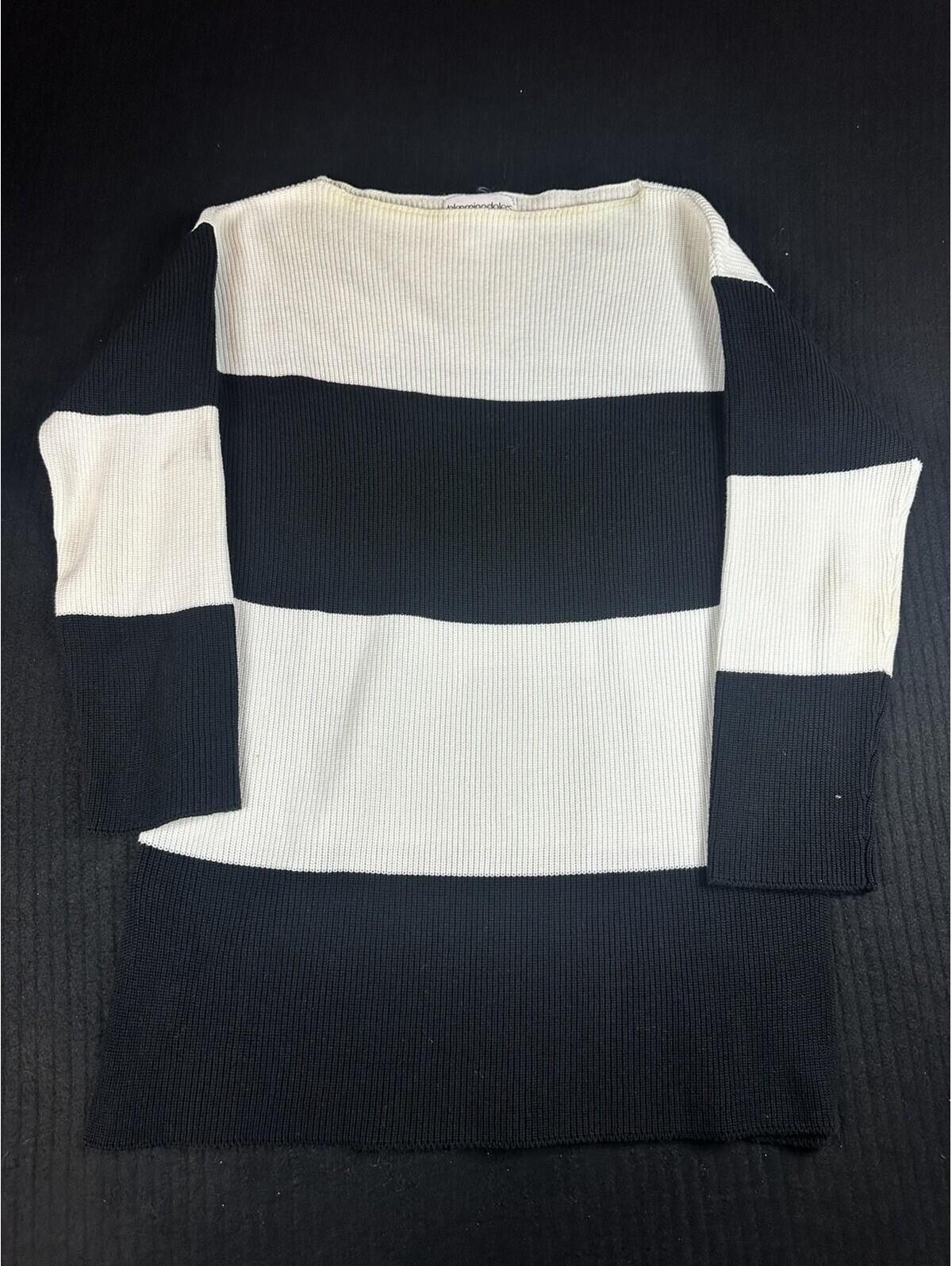 Rare 80/90’s Vintage Bloomingdale’s Cotton Stripe Sweater P S